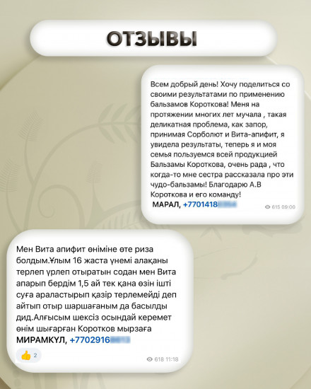 Медовый бальзам «Вита-апифит»