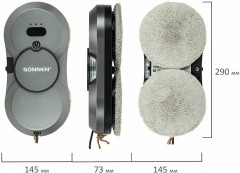 Робот-мойщик окон с автораспылением Tech RWC-123 Spray - Фото 18