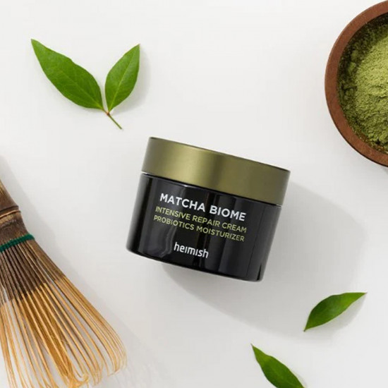 Крем для очень сухой и чувствительной кожи лица «Matcha Biome Intensive Repair Cream»