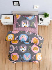 Комплект постельного белья «Кис-Кис» - Фото 3