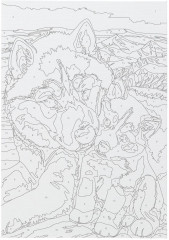 Картина по номерам «Хаски» - Фото 2