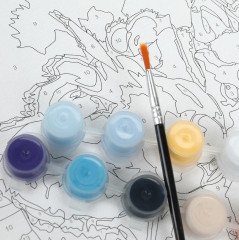 Картина по номерам «Хаски» - Фото 3