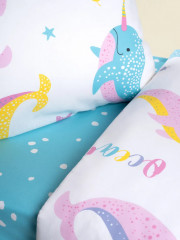 Комплект постельного белья «Киты» - Фото 4