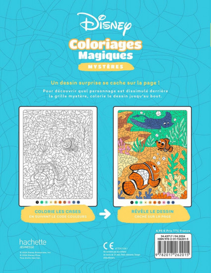 Раскраска по номерам «Coloriages Magiques»