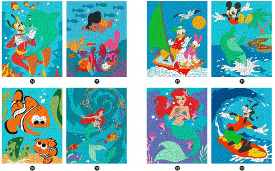 Раскраска по номерам «Coloriages Magiques»