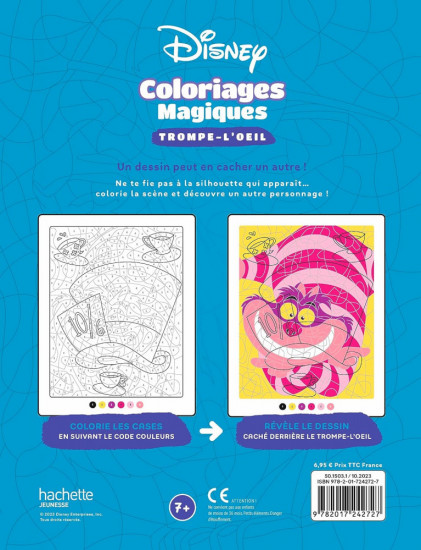 Раскраска по номерам «Coloriages Magiques»