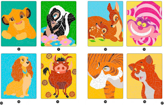 Раскраска по номерам «Coloriages Magiques»