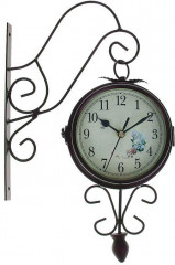 Часы настенные двусторонние на подвесе «Ретро. Весеннее настроение» - Фото 2