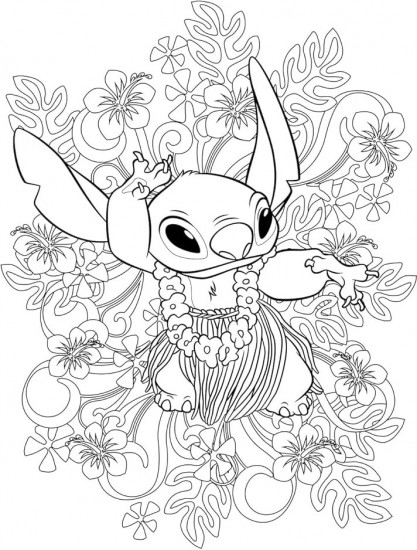 Раскраска «100% Stitch: Mandalas, coloriage, mystères, scènes»