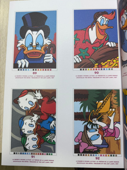 Раскраска по номерам «Mickey, Donald & Co»
