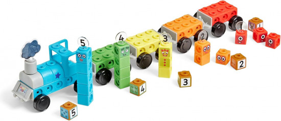 Набор развивающий с математическими кубиками «Экспресс-поезд Numberblocks»