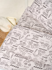 Комплект детского постельного белья «Ремонтные работы» - Фото 6