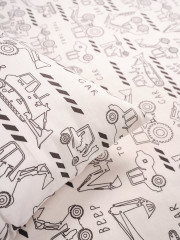 Комплект детского постельного белья «Ремонтные работы» - Фото 8