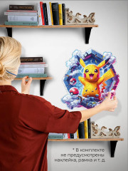 Пазл деревянный «Пикачу» - Фото 5