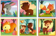 Кубкид «Лесные животные» - Фото 2