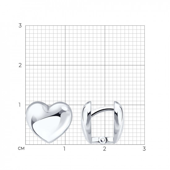 Серьги из серебра