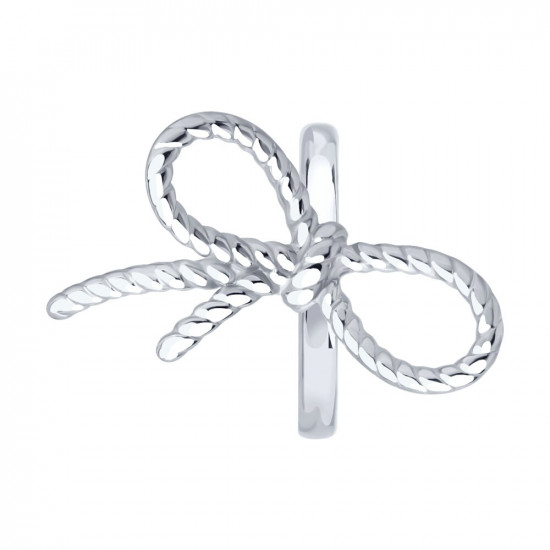 Серьга из серебра