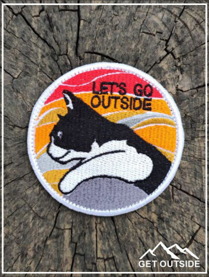 Шеврон «Let’s go outside»
