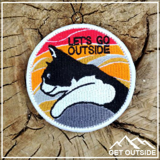Шеврон «Let’s go outside»