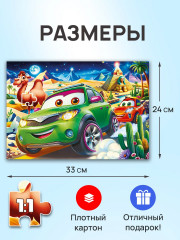 Пазл «Гонки в пустыне» - Фото 1