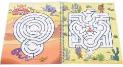 Лабиринты. Пиши и стирай. Тетрадь для развития внимания, мышления, зрительно-моторной координации. 4+ - Фото 2