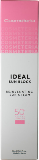Крем солнезащитный омолаживающий «Ideal Sun Block Rejuvenating» SPF50+