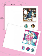 Вырезалки и аппликации для девочек. Магия и волшебство - Фото 3