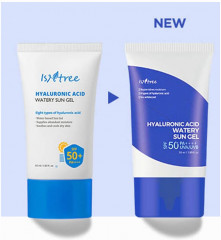 Увлажняющий солнцезащитный гель «Hyaluronic Acid Watery Sun Gel» SPF50+ PA++++ - Фото 5