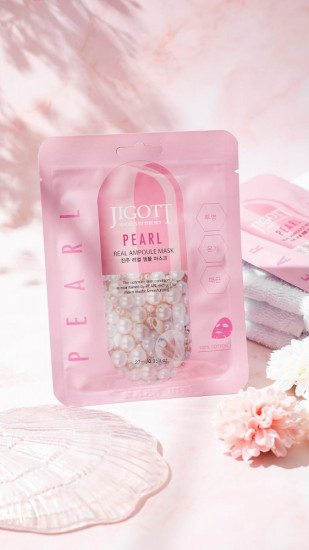 Набор тканевых масок «Pearl Real Ampoule Mask»