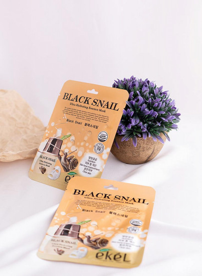 Набор масок для лица «Black Snail Ultra Hydrating Essence Mask»