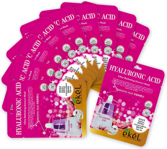 Набор масок для лица «Hyaluronic Acid Ultra Hydrating Essence Mask»