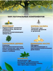 Мазь обезболивающая для связок при болях в суставах, в мышцах, в коленях, в спине «Montalin» - Фото 5