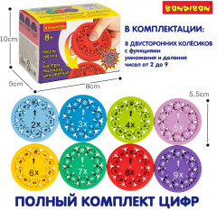 Игра настольная «Математические колёсики» - Фото 6