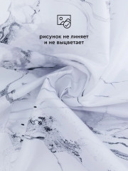 Штора для ванной «Marble grey» - Фото 2