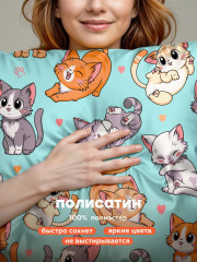 Комплект постельного белья «Cats» - Фото 2