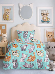 Комплект постельного белья «Cats» - Фото 4