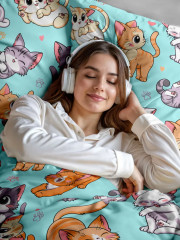 Комплект постельного белья «Cats» - Фото 11