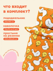 Комплект постельного белья «Funny Birds» - Фото 1
