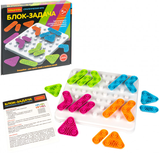 Настольная игра-головоломка «Блок-задача»