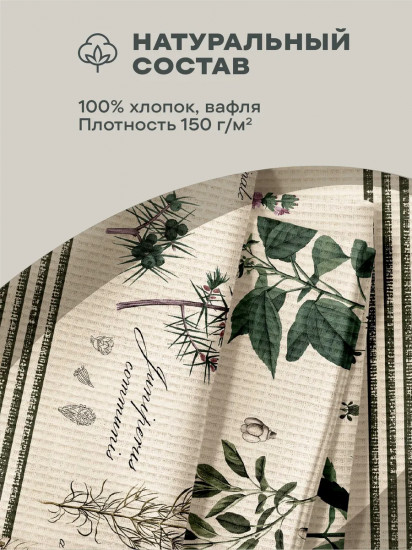 Комплект полотенец кухонных «Botanica»