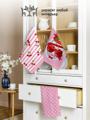 Комплект полотенец кухонных «Sweet cherry» - Фото 1