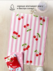 Комплект полотенец кухонных «Sweet cherry» - Фото 4