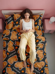 Комплект постельного белья «Funny capybara» - Фото 9