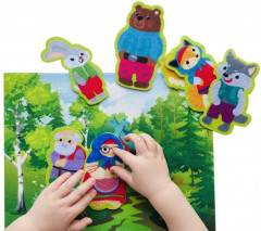 Набор из фетра на липучках «Колобок» - Фото 7