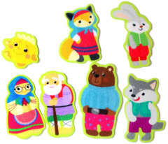 Набор из фетра на липучках «Колобок» - Фото 14