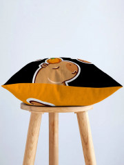 Подушка декоративная «Funny capy» - Фото 4