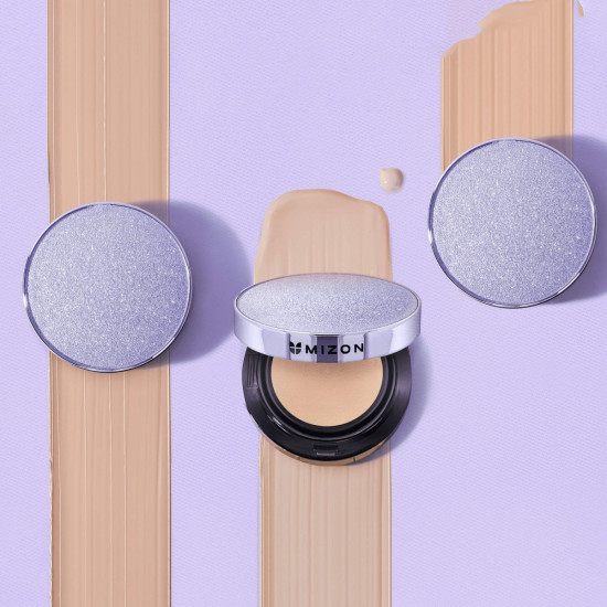 Кушон для лица тональный «Vegan Collagen Cushion», оттенок 21 Светло-бежевый