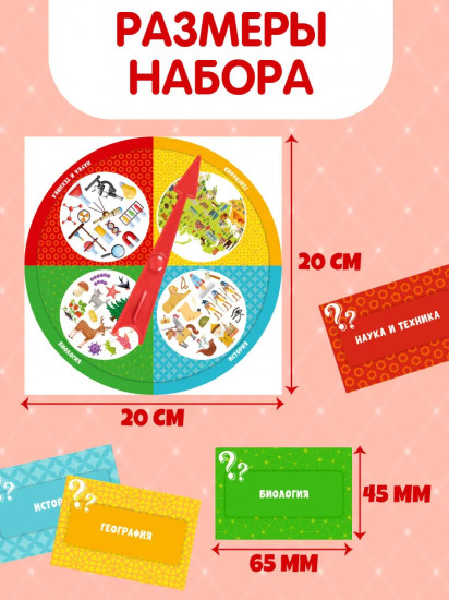 Игра настольная «Все обо всем»