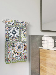 Полотенце пляжное вафельное «Азулежу» - Фото 10