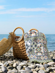 Полотенце пляжное вафельное «Азулежу» - Фото 11